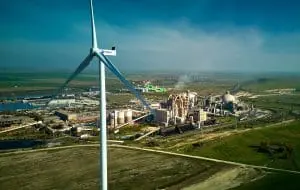 Romcim inaugurează parcul eolian Medgidia