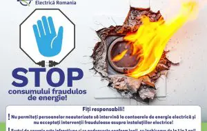 DEER derulează o campanie împotriva consumului fraudulos de energie