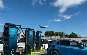 PPC a instalat 7 stații de încărcare la Aeroportul Otopeni