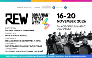 ROMANIAN ENERGY WEEK 2026 revine cu cinci zile de dezbateri dedicate transformării sectorului energetic 